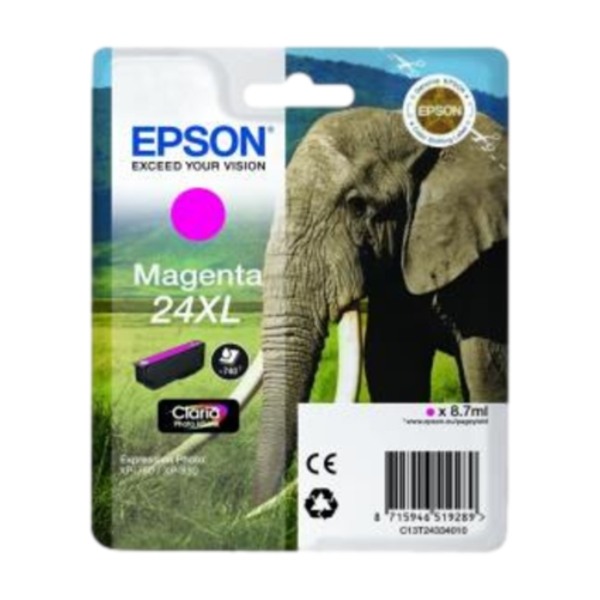 Epson, magenta 24Xl fotoblekk