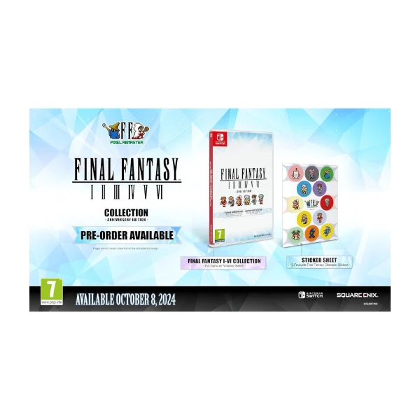 Nintendo Switch FINAL FANTASY I-VI COLLECTION Amazon.com: Final Fantasy I - VI: Pixel Remaster Collection