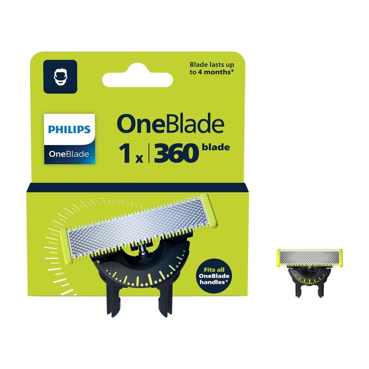 QP410/50 Oneblade 360 Flex ersättningsblad