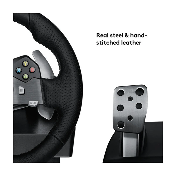 G920 Driving Force - Logitech - Noir - Volant de Simulation Xbox