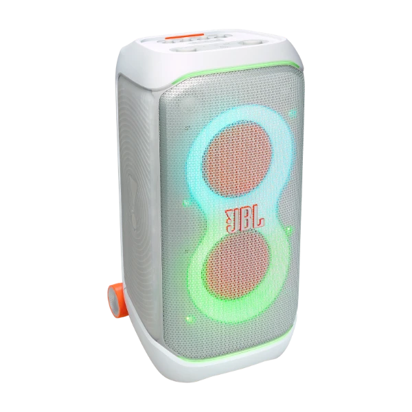JBL PARTYBOX Stage 320 ホワイト JBL PartyBox Stage 320 partyhøyttaler, White Edition - Power.no