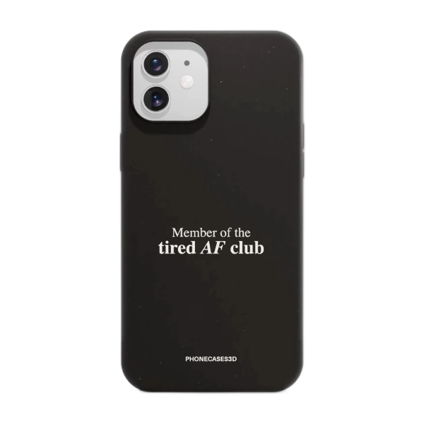 Phonecases3D iPhone 12 Marit Bakkli kompostoituva suojakuori, musta