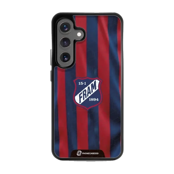 Phonecases3D Samsung Galaxy S25 IF Fram Larvik -3D suojakuori, musta