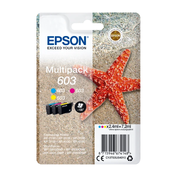 Epson C13T03U54010 multipack värikasetti