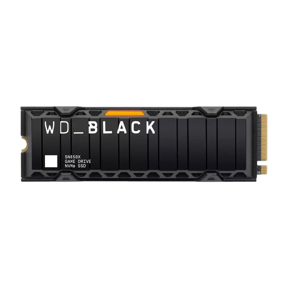 WD BLACK SN850X Heatsink M.2 PCIE 4.0 NVME SSD 1 TB - Power.no