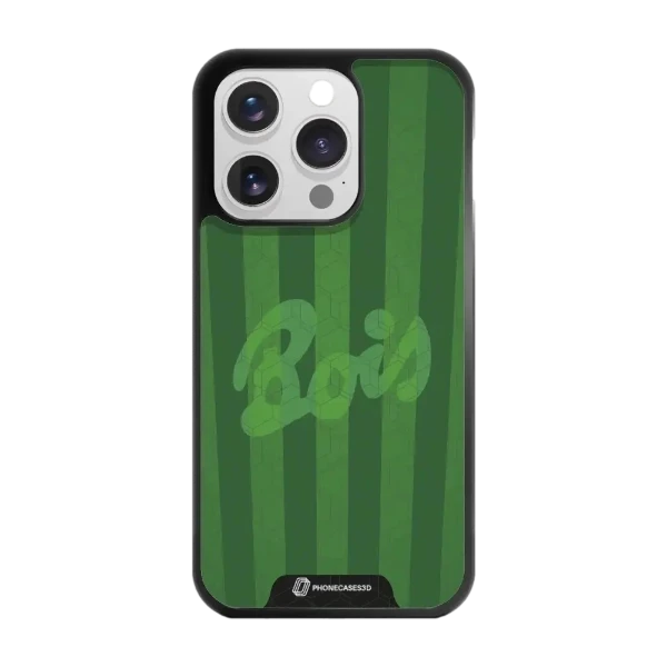 Phonecases3D iPhone 15 Pro Varbergs BoIS -3D suojakuori, musta