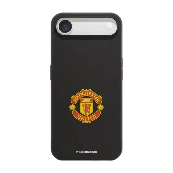 Phonecases3D iPhone Air Manchester United FC kompostoituva suojakuori, musta