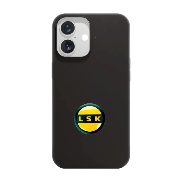 Phonecases3D iPhone 16 Lillestrøm SK kompostoituva suojakuori, musta
