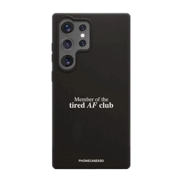 Phonecases3D Samsung Galaxy S25 Ultra Marit Bakkli kompostoituva suojakuori, musta