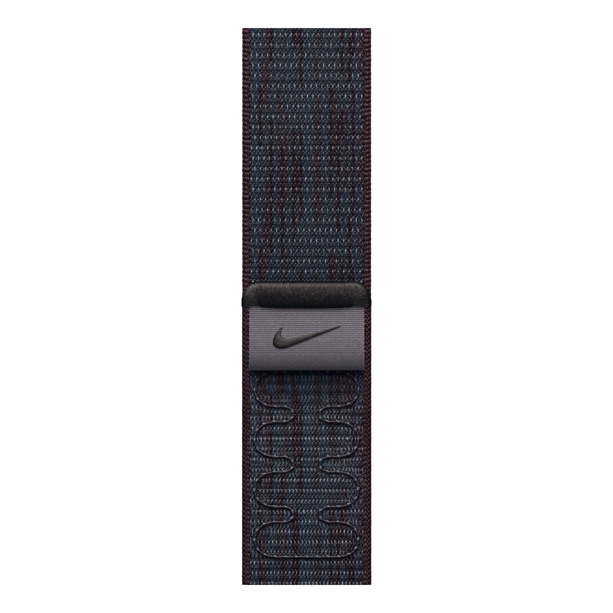 Apple Watch 46 mm Nike Sport Loop, svart/blå