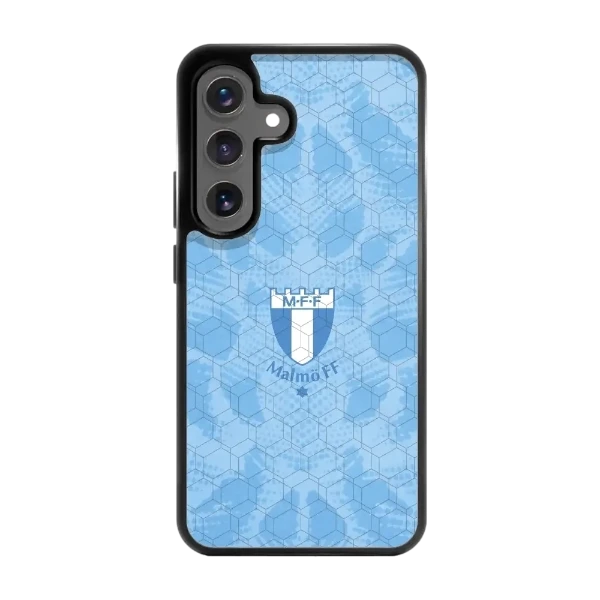 Phonecases3D Samsung Galaxy S25 Malmö FF -3D suojakuori, musta