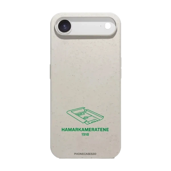 Phonecases3D iPhone Air HamKam kompostoituva suojakuori, valkoinen