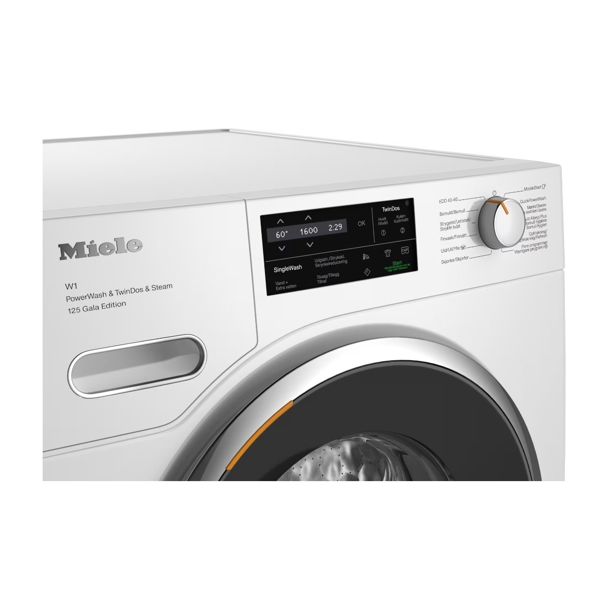 Miele W1 WWI880 WCS 125 Gala Edition vaskemaskine billede 7