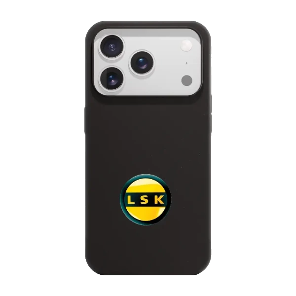 Phonecases3D iPhone 17 Pro Lillestrøm SK kompostoituva suojakuori, musta