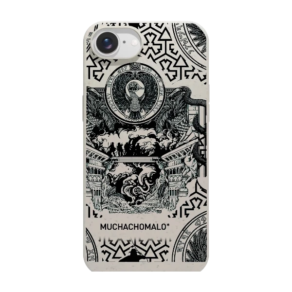 Phonecases3D iPhone 17e/16e Muchacho Malo kompostoituva suojakuori, valkoinen