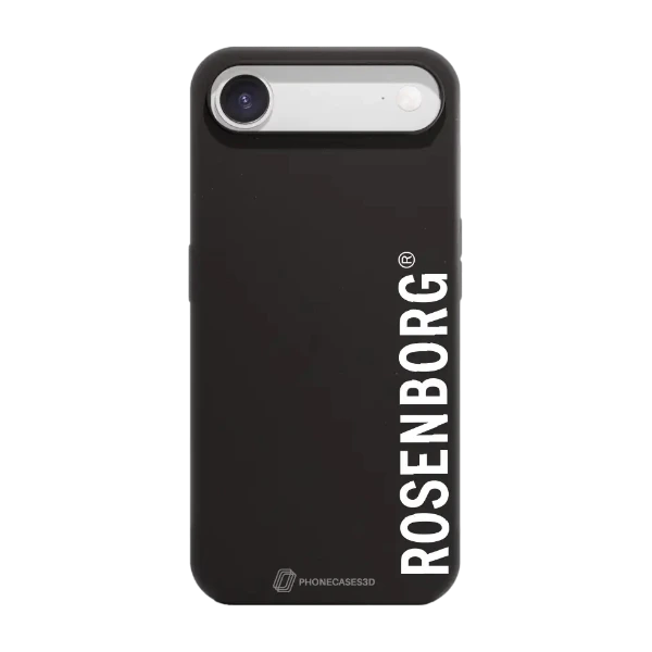 Phonecases3D iPhone Air RBK kompostoituva suojakuori, musta