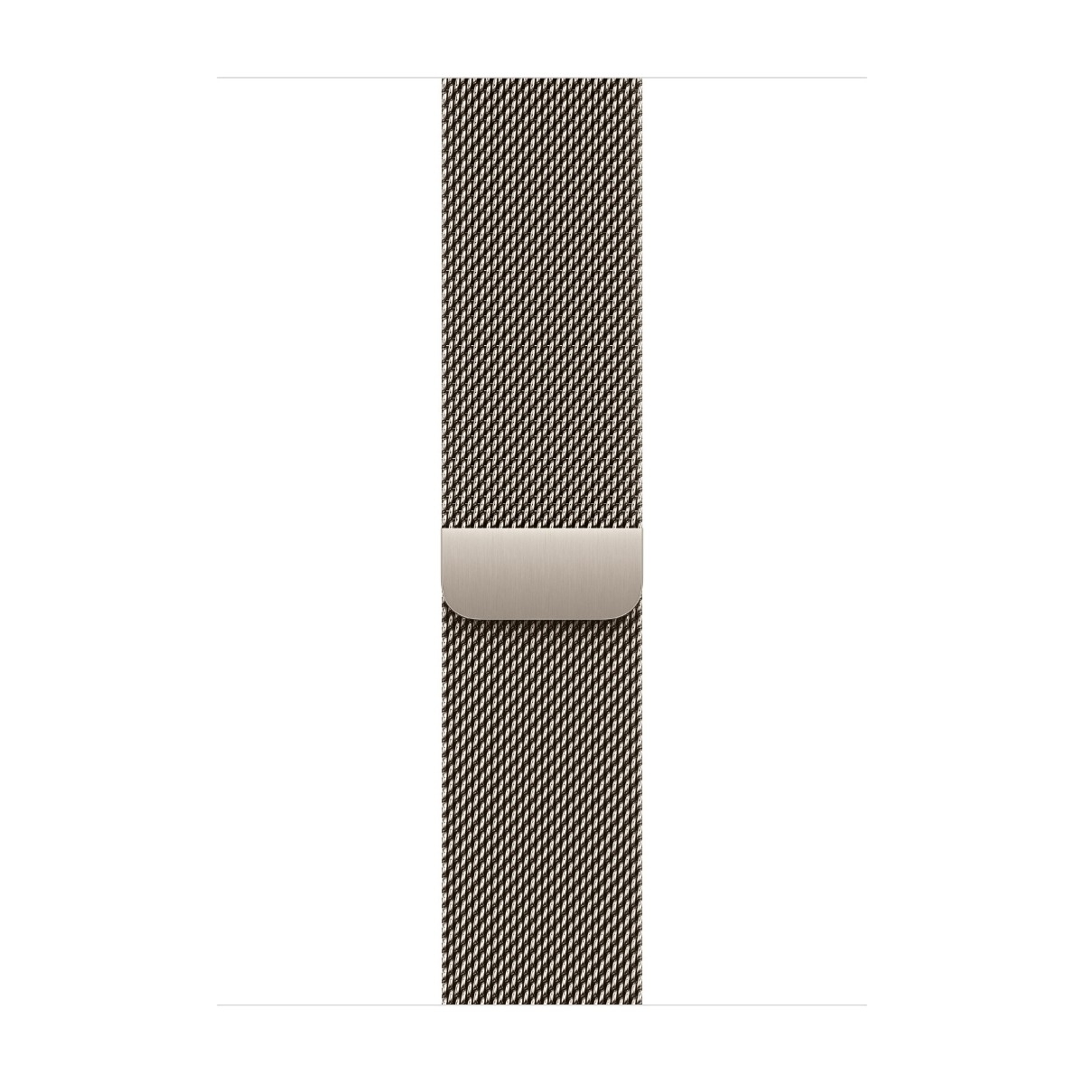 Apple Watch 46 mm Milanese loop naturlig - M/L