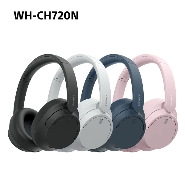 Sony WH-CH720N trådløs Støyreduserende hodetelefoner, blå - Power.no