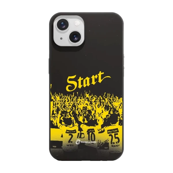 Phonecases3D iPhone 13 IK Start kompostoituva suojakuori, musta