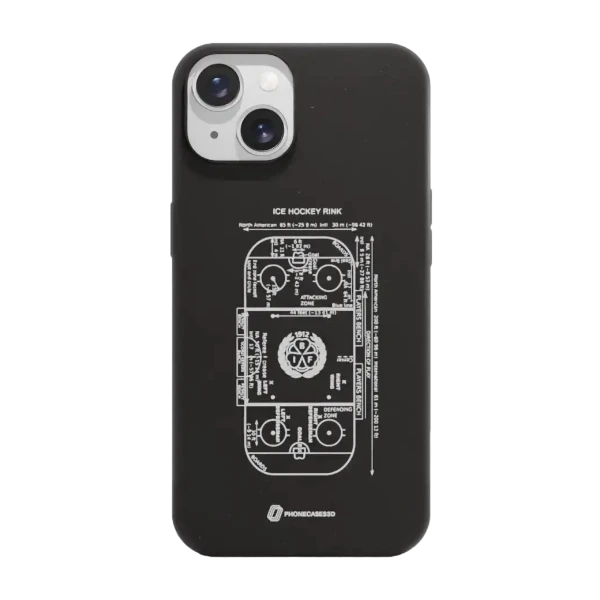 Phonecases3D iPhone 14 Brynäs IF kompostoituva suojakuori, musta