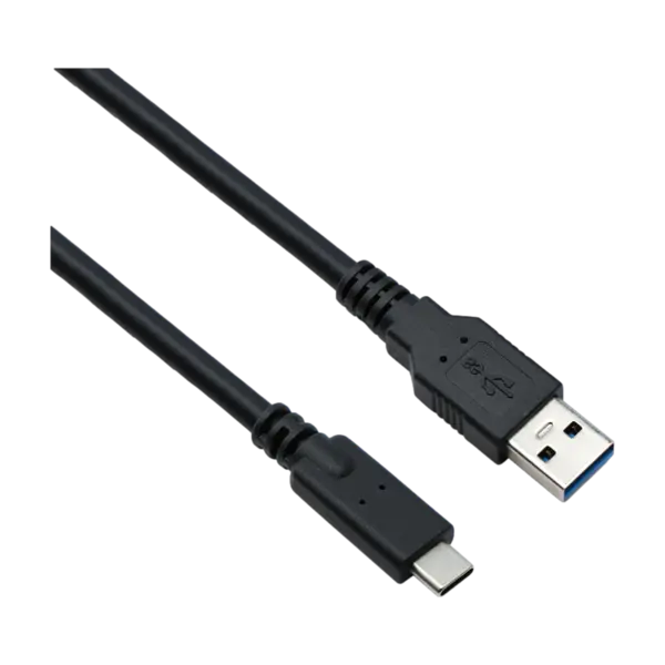 ELETRA USB TILL USBC KABEL 0.5M, SVART