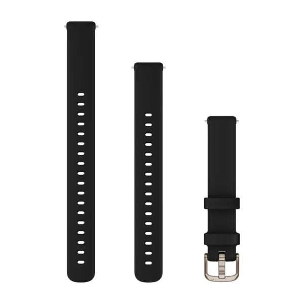 Garmin Lily 2 -silikoniranneke, musta