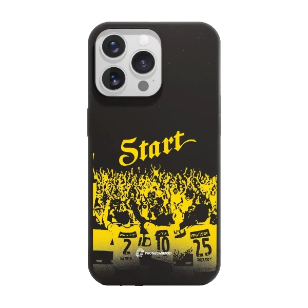 Phonecases3D iPhone 13 Pro IK Start kompostoituva suojakuori, musta