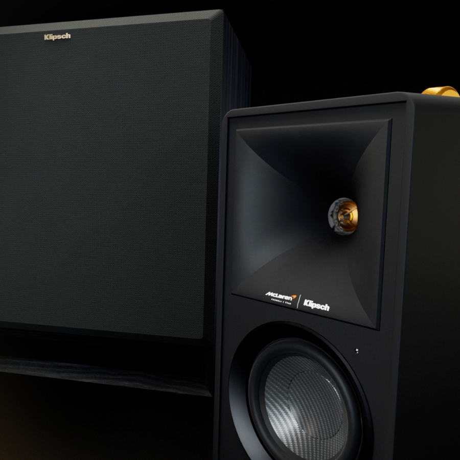 Klipsch The Fives Aktive højttalerpar McLaren Edition Power.dk