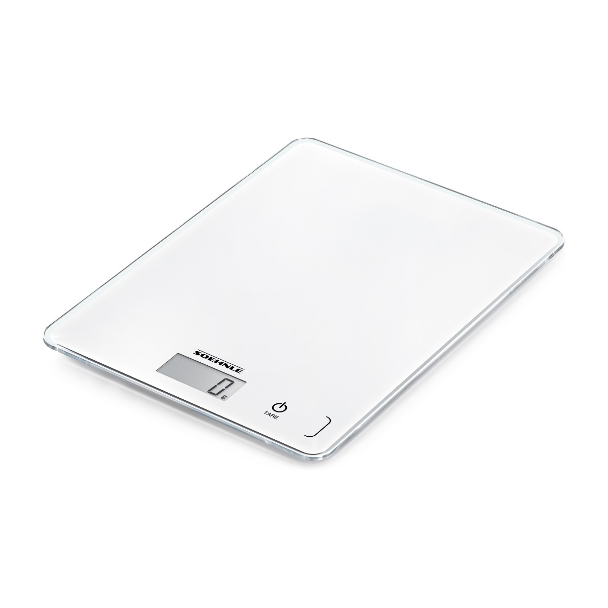Soehnle Page Compact 300 køkkenvægt, hvid billede 2