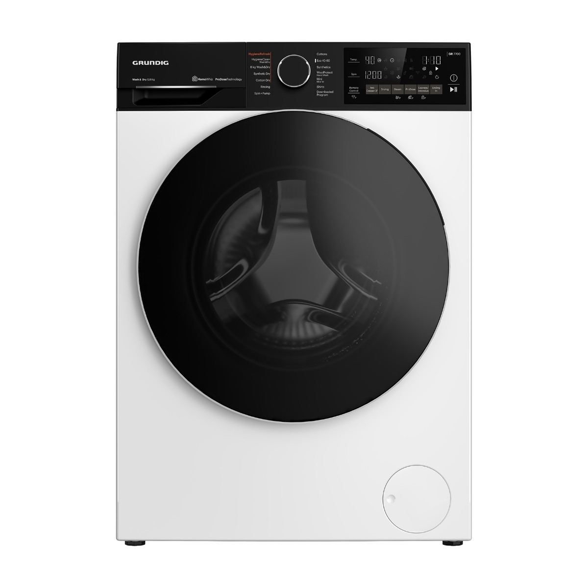 Grundig GR7700 GDP812642WWAD vaskemaskine/tørretumbler