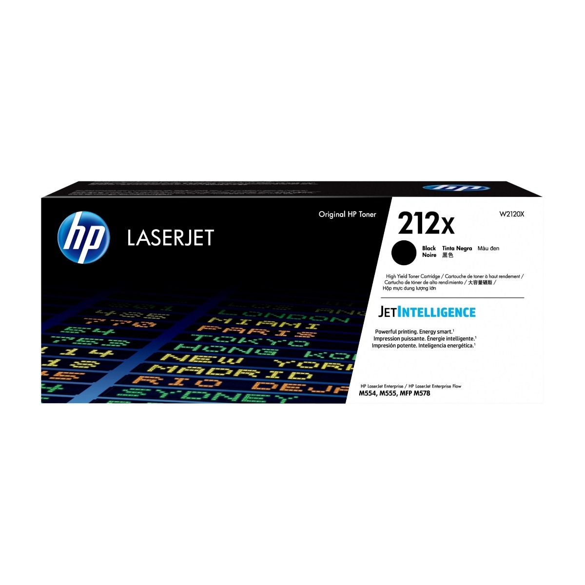 HP 212X, svart Laserjet tonerkassett