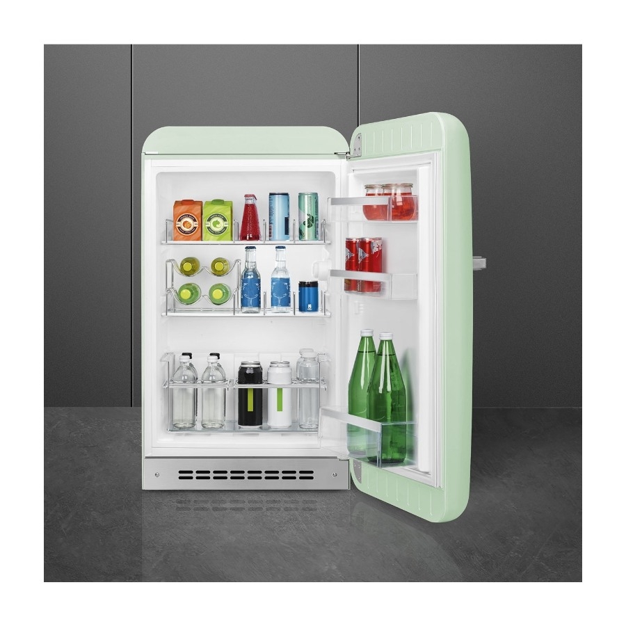 Smeg 50's Style køleskab FAB10HRPG6 (pastelgrøn) billede 9