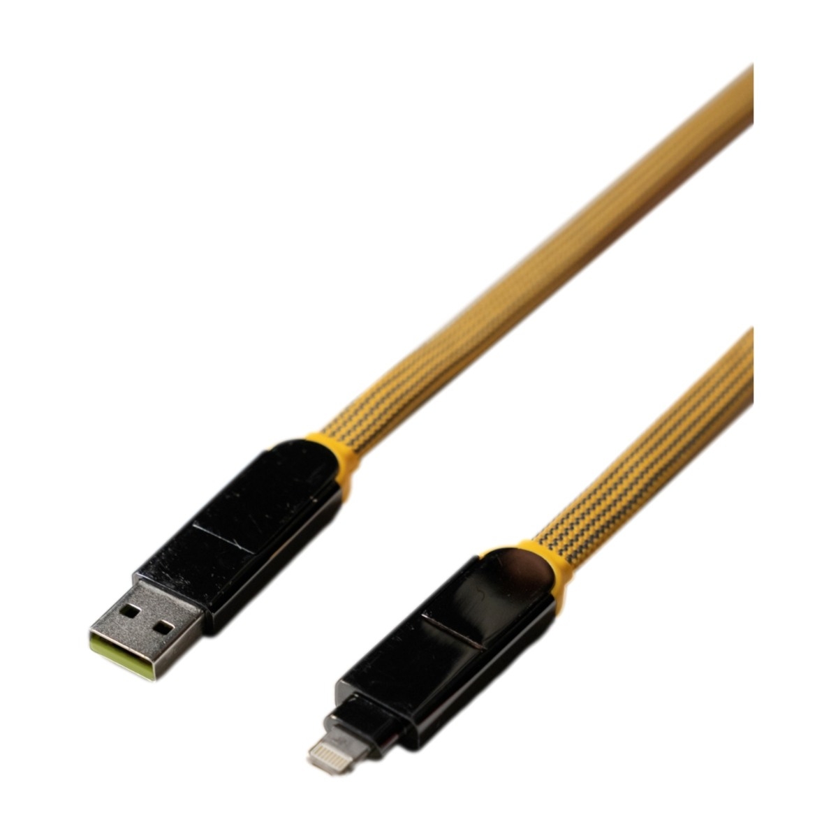 Rolling Square Incharge XL 3 M Universal Ladekabel 100 W, gul - POWER.dk