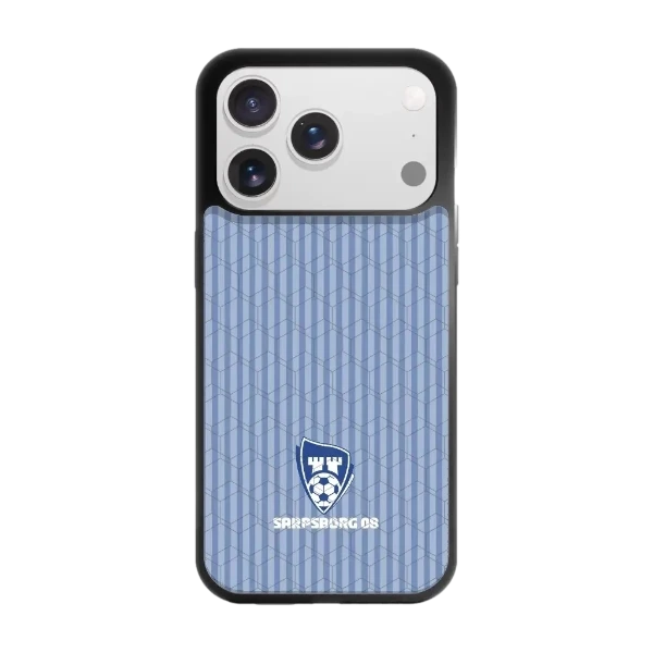 Phonecases3D iPhone 17 Pro Sarpsborg 08 -3D suojakuori, musta