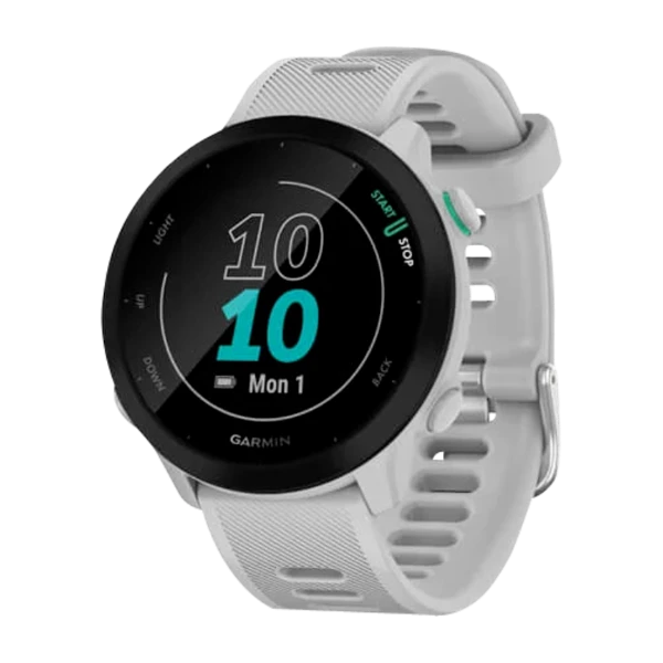 Garmin Forerunner 55 GPS-löparklocka (2026), vit