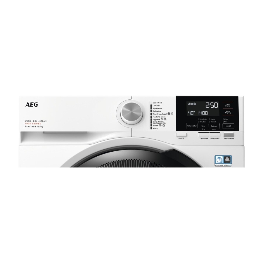 AEG 7000-seriens LWR724P94P vaskemaskine/tørretumbler billede 5