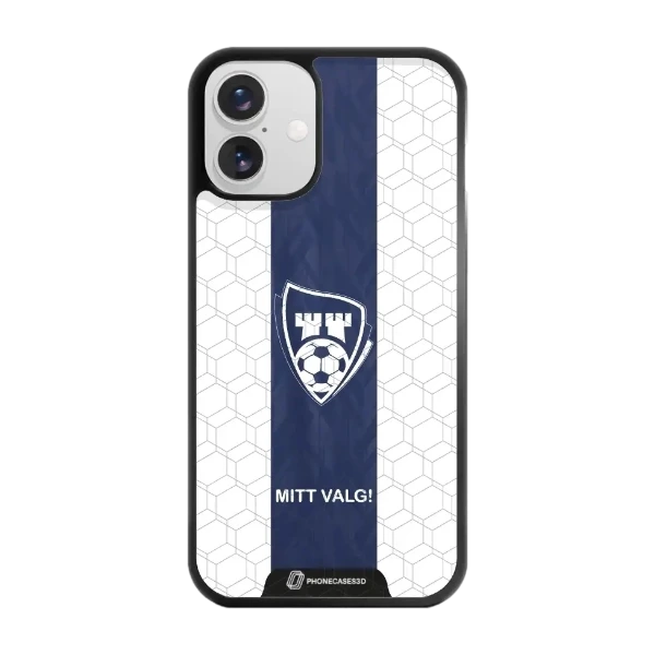 Phonecases3D iPhone 16 Plus Sarpsborg 08 -3D suojakuori, musta