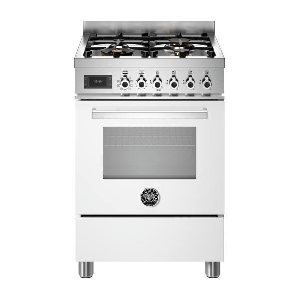 Bertazzoni Professional Series PRO64L1EBIT gaskomfur, bianco billede 1