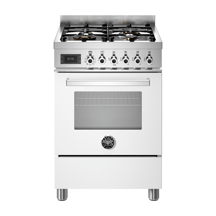 Bertazzoni Professional Series PRO64L1EBIT gaskomfur, bianco billede 2