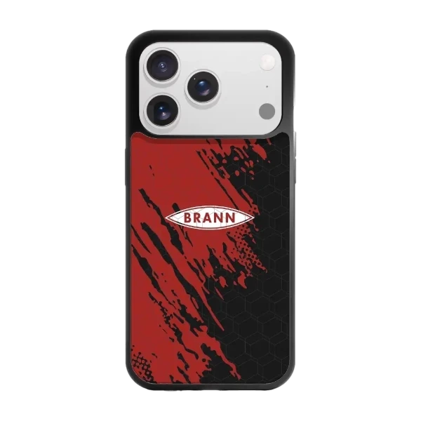 Phonecases3D iPhone 17 Pro Brann SK -3D suojakuori, musta