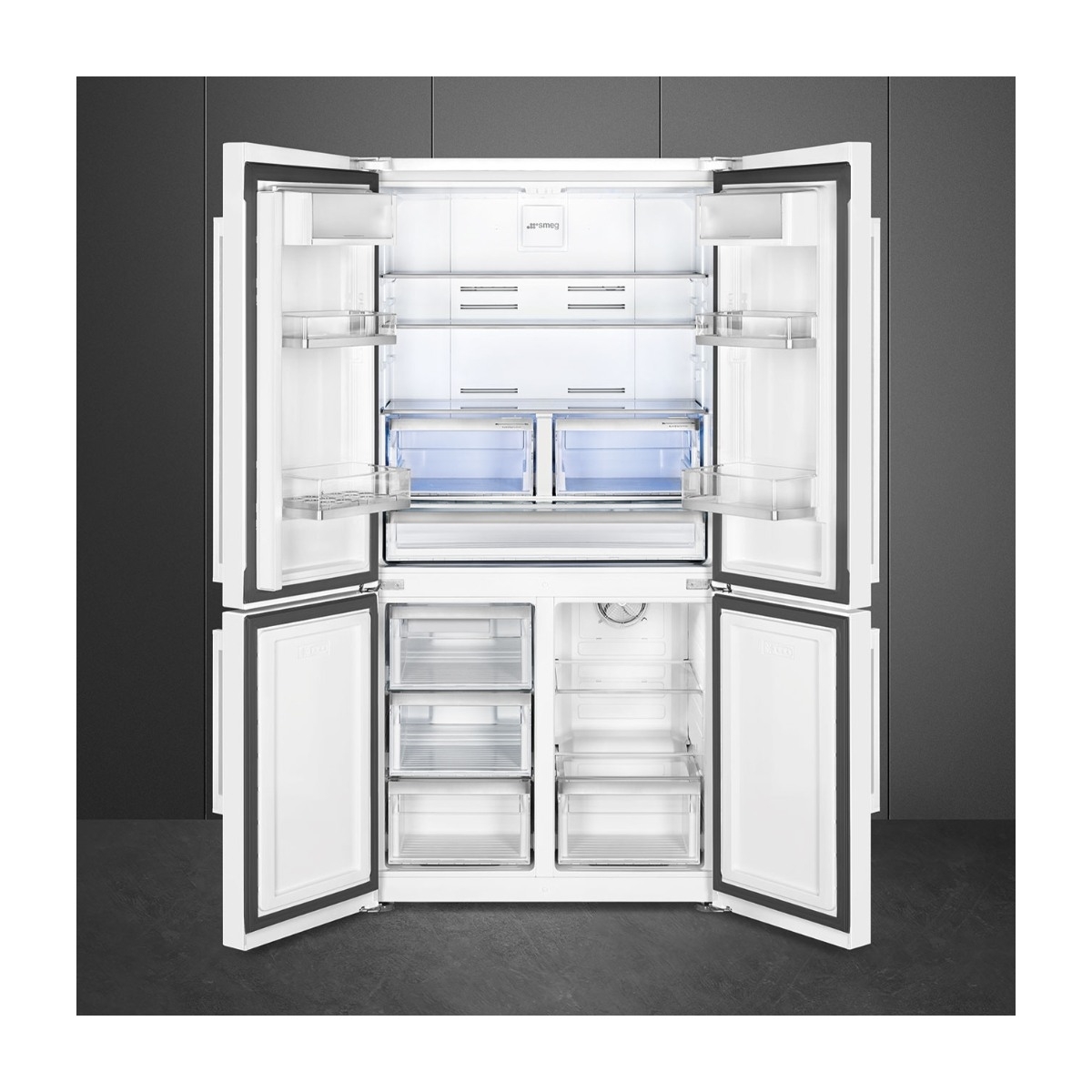 Smeg Universale FQ60BDE kølefryseskab billede 4