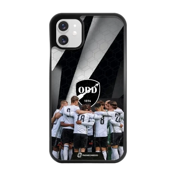 Phonecases3D iPhone 11 Odds Ballklubb -3D suojakuori, musta