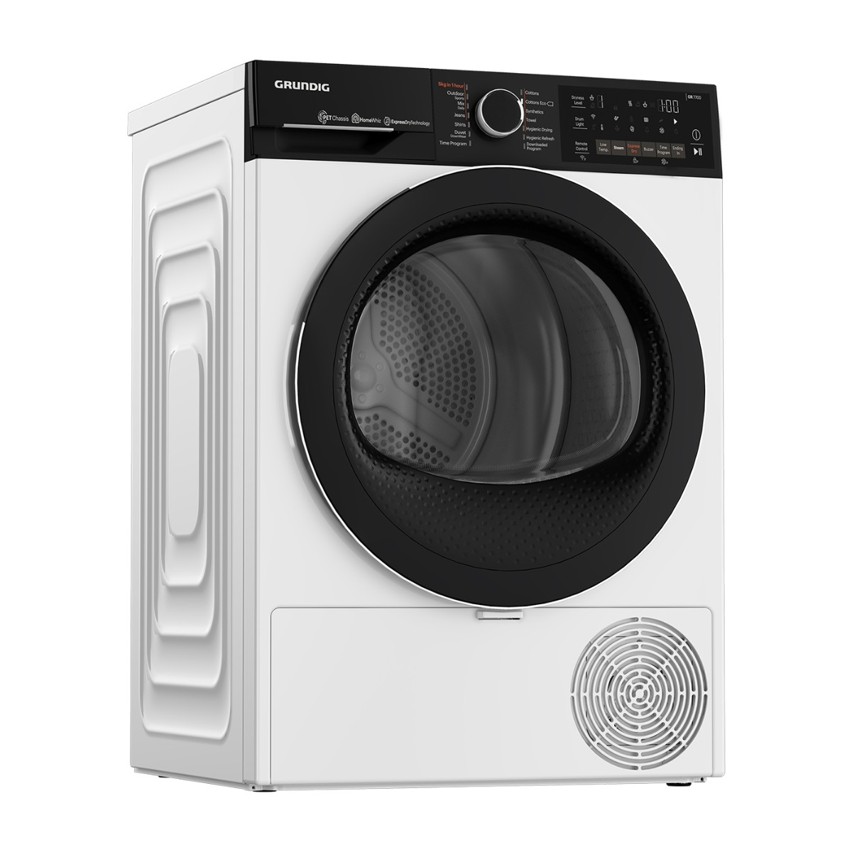 Grundig GR7700 GtP7023CEGW tørretumbler billede 7