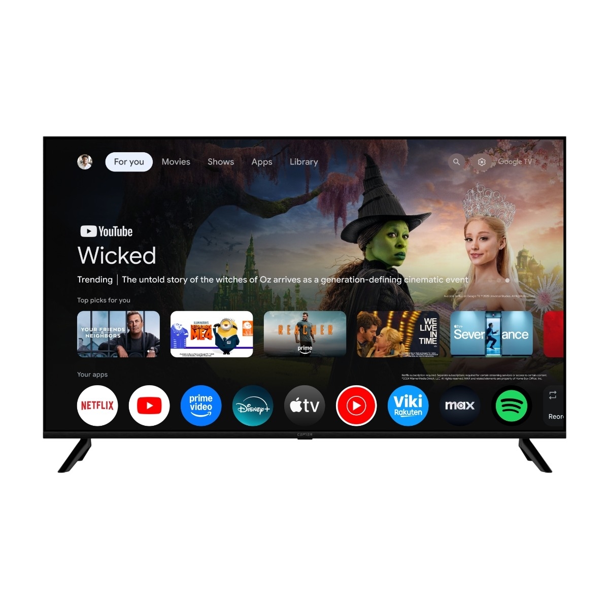 テレビGoogleTV Google TV | オールインワンのスマートテレビ ストリーミング
