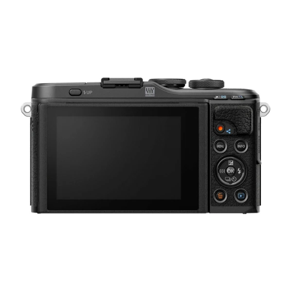 Olympus E-PL10 Pancake Kit Dslr, svart + M.Zuiko 14-42 mm F3.5-5.6