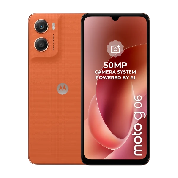 Motorola moto g06 64 GB, Arabesque Orange