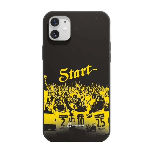 Phonecases3D iPhone 11 IK Start kompostoituva suojakuori, musta