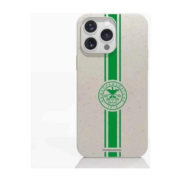 Phonecases3D iPhone 16 Pro Max HamKam kompostoituva suojakuori, valkoinen