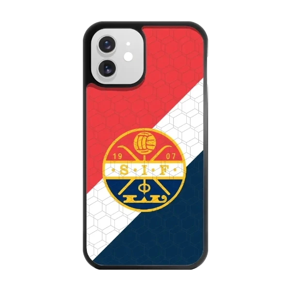 Phonecases3D iPhone 12 Strømsgodset -3D suojakuori, musta