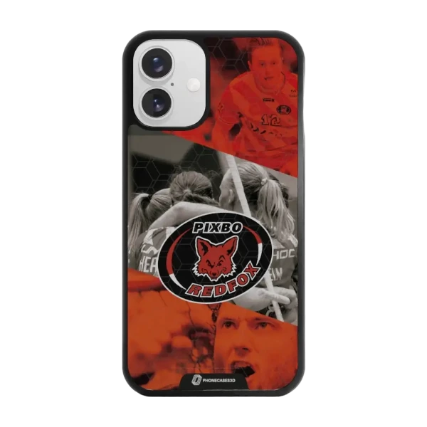 Phonecases3D iPhone 16 Plus Pixbo IBK -3D suojakuori, musta